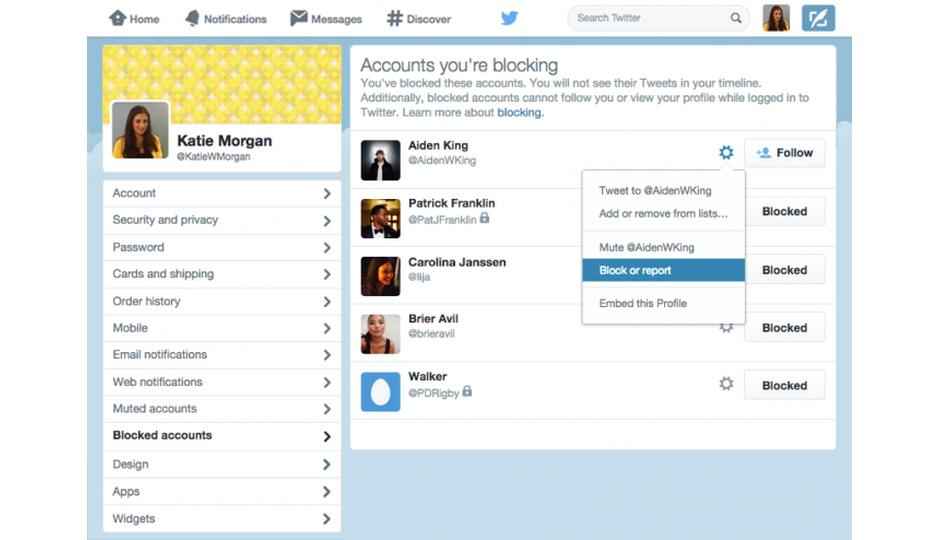 Twitter makes it easier to report abusive tweets