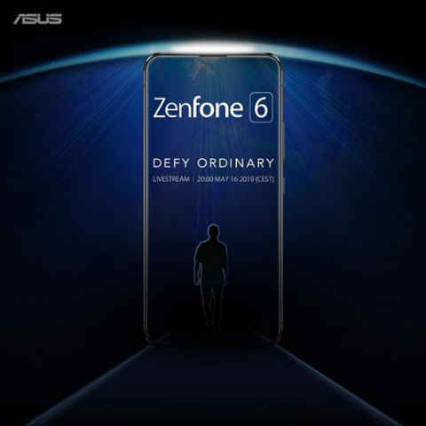 Asus Zenfone 6 launch confirmed for May 16