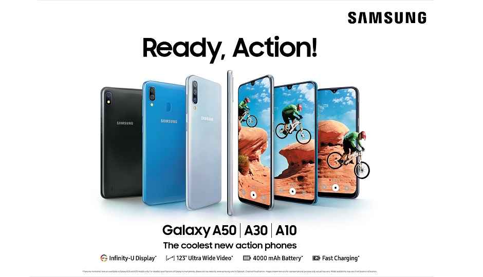 भारत में लॉन्च हुए Samsung Galaxy A50, A30 और A10, यहाँ जानें सबकुछ