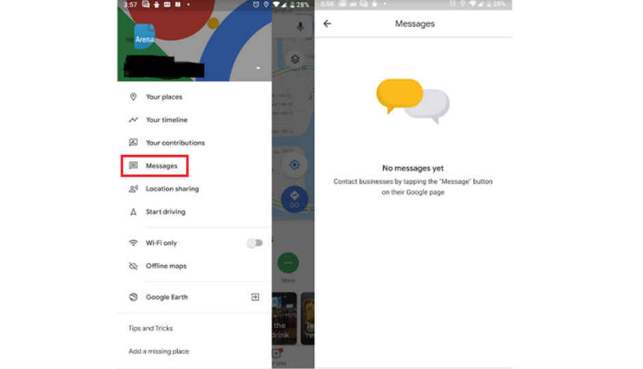 এবার Google ম্যাপের সঙ্গে যুক্ত হল মেসেজ ফাংশানালিটি, এবার মেসেজও পাঠানো যাবে
