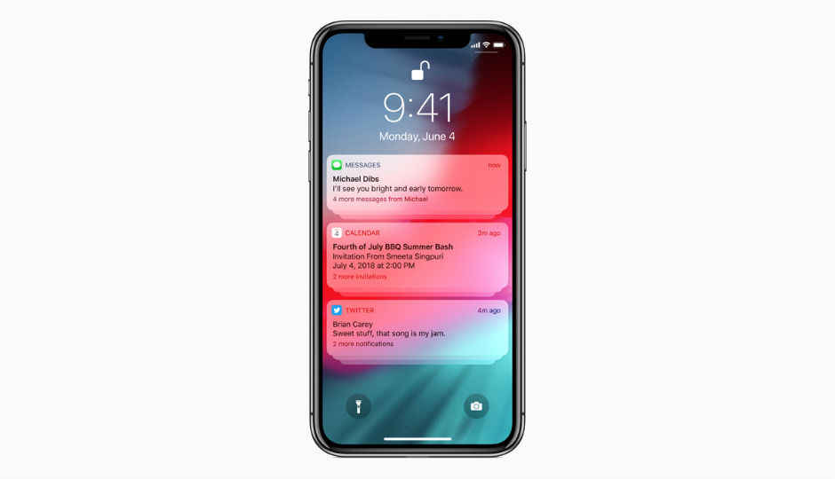 Apple finally decides to group notifications on iOS lock screen