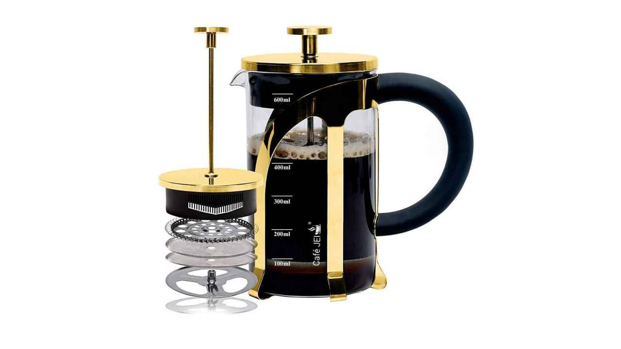 French presses for the perfect cup of morning coffee
