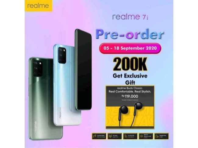 Realme 7i design leaked ahead of launch