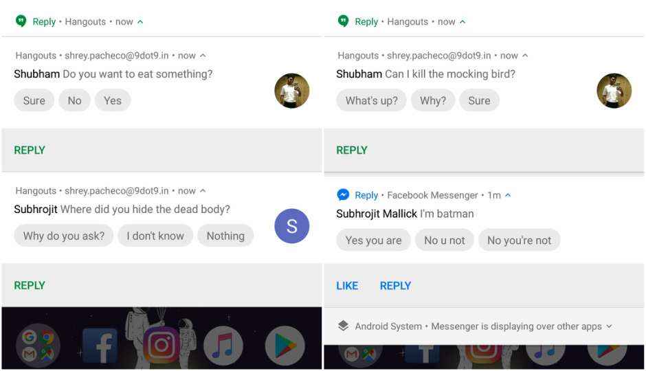 Google’s Reply app gets leaked before launch