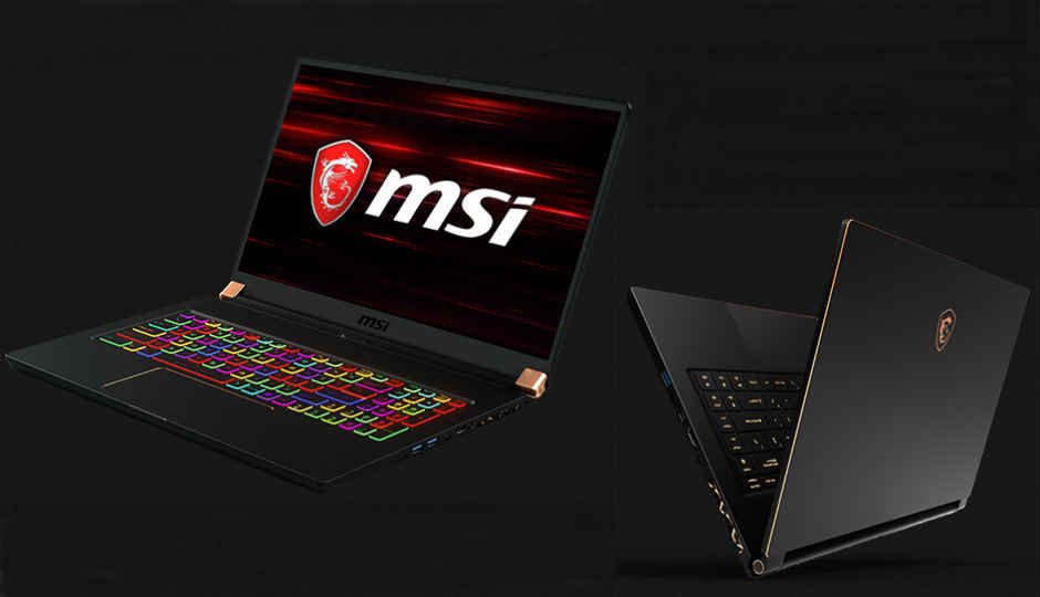 MSI unveils GS75 Stealth laptop, PS63 Modern laptop and GE75 Raider gaming laptop at CES 2019