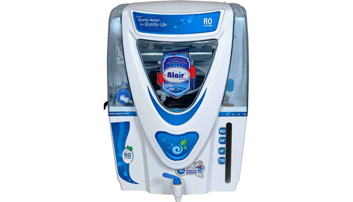 BLAIR EPIC GRAND RO UV TDS 15 RO + UV +UF Water Purifier (White)