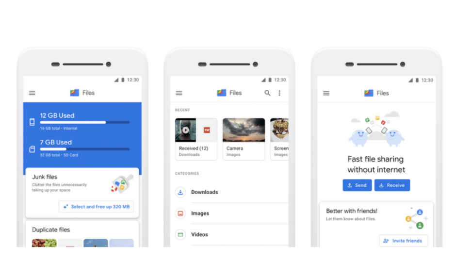 Google Files Go rebranded to Files, has over 30 million monthly users