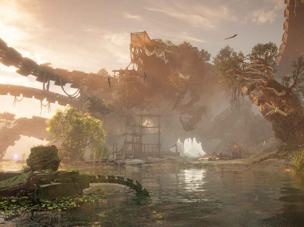Horizon Forbidden West looks stunning on a PS5. 