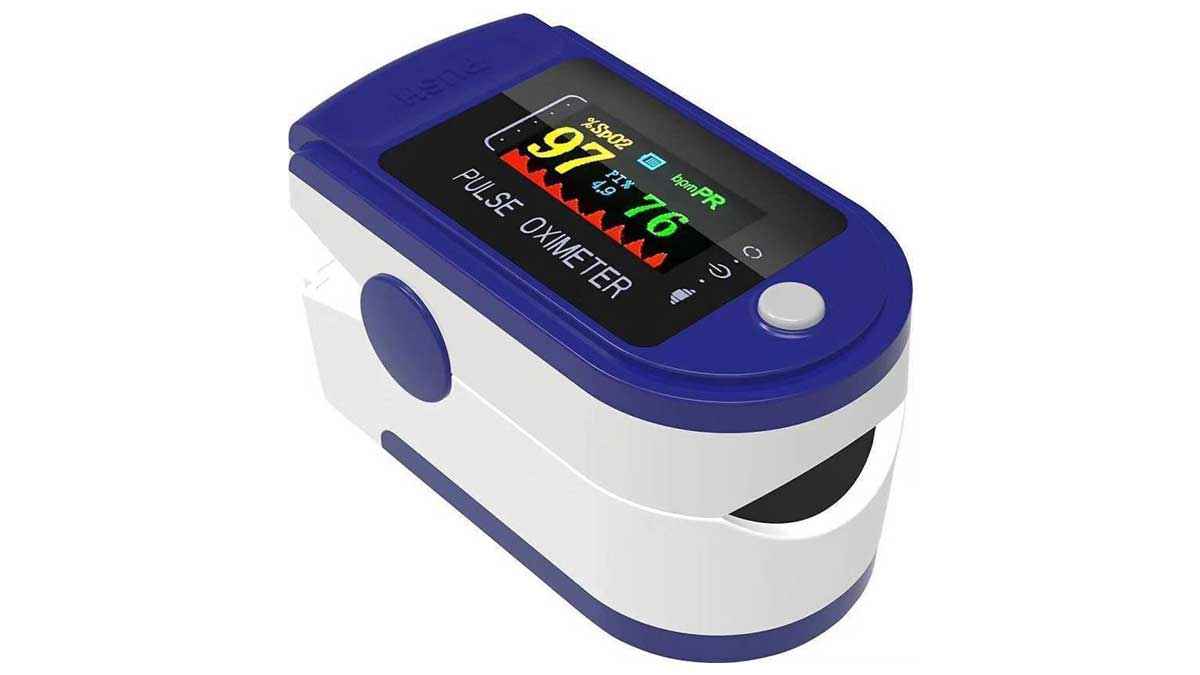 Lucrane heart rate monitor and pulse oximeter