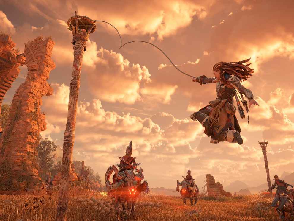 You have access to new abilities in Horizon Forbidden West. 