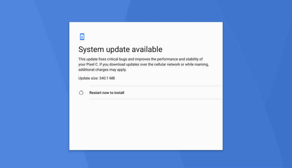 Android 7.1.2 update rolling out for Nexus Player and Pixel C tablet