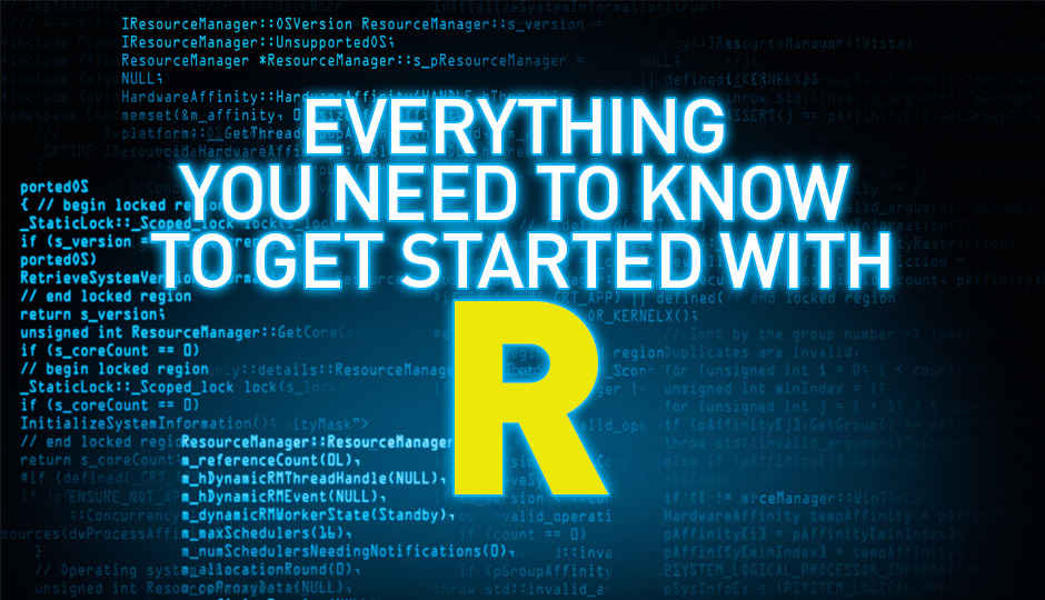 Everything you need to know to get started with R