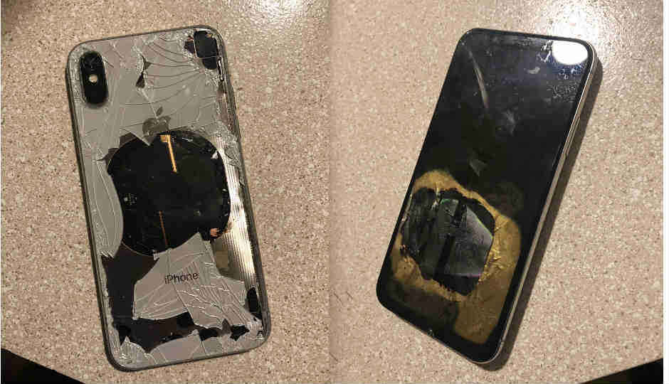 iPhone X catches fire, victim says explosion happened while updating to iOS 12.1