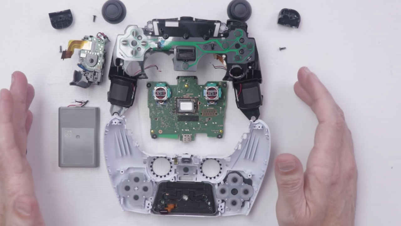 PS5 DualSense Controller teardown reveals tech behind the adaptive triggers, haptics and more