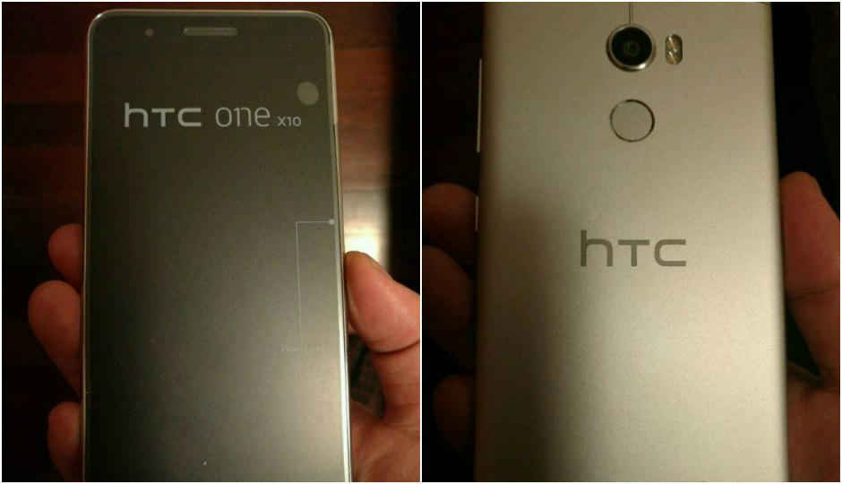 HTC One X10 leaked images show metal build, fingerprint sensor