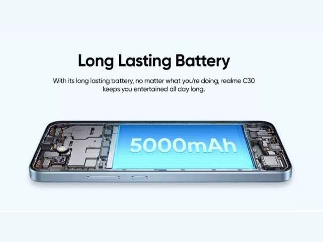 Realme C30 Launched In India With 5000mAh Battery And Unisoc T612 SoC