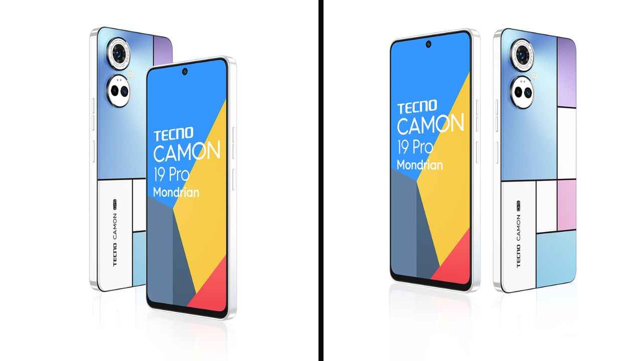 Tecno Camon 19 Pro Mondrian launched in India with multi-color changing design: Price, availability and specs | Digit