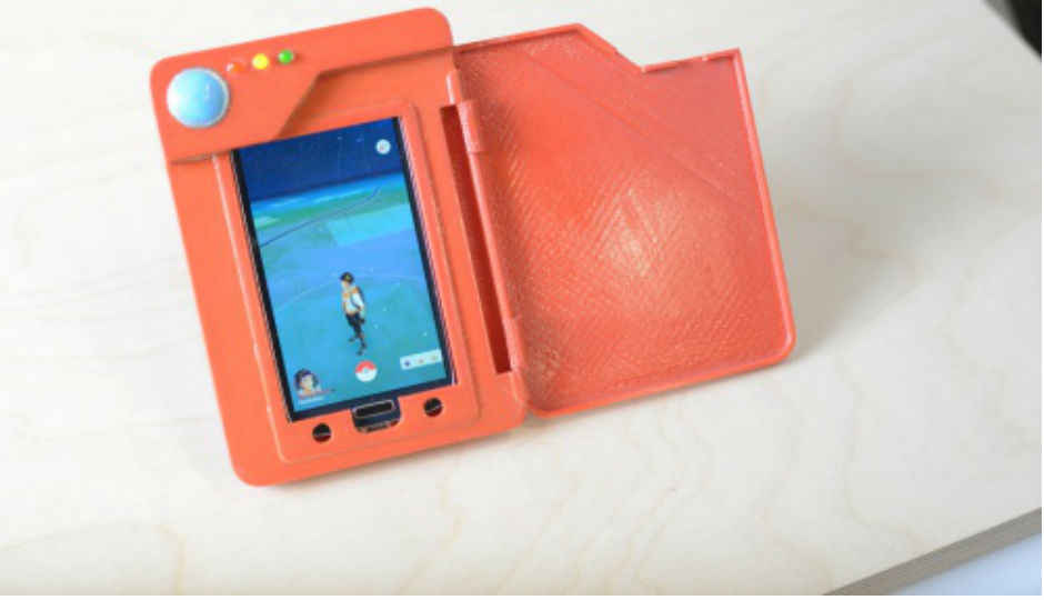 Playing Pokemon Go? Check out this 3D printed Pokedex that’s also a power bank!