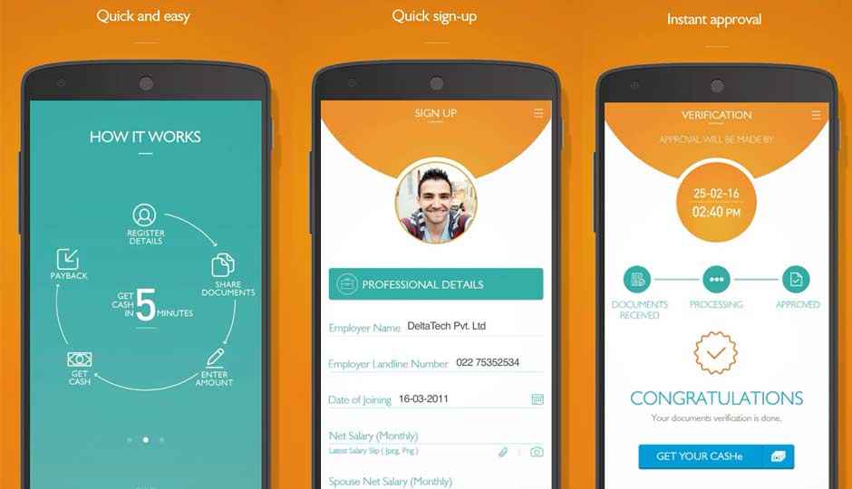 CASHe – The cash borrowing app launched