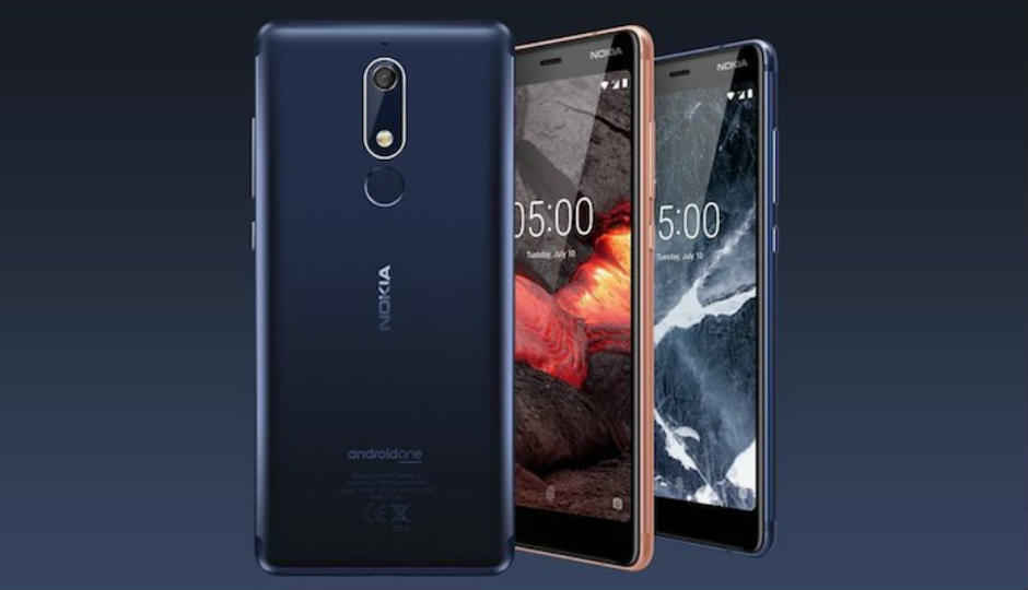 Nokia 3.1 আর Nokia 5.1 অ্যান্ড্রয়েড বন স্মার্টফোন মিডিয়াটেক চিপসেটের সঙ্গে লঞ্চ হল