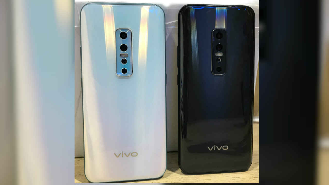 Vivo V17 Pro leaked promo image shows dual pop-up selfie cameras