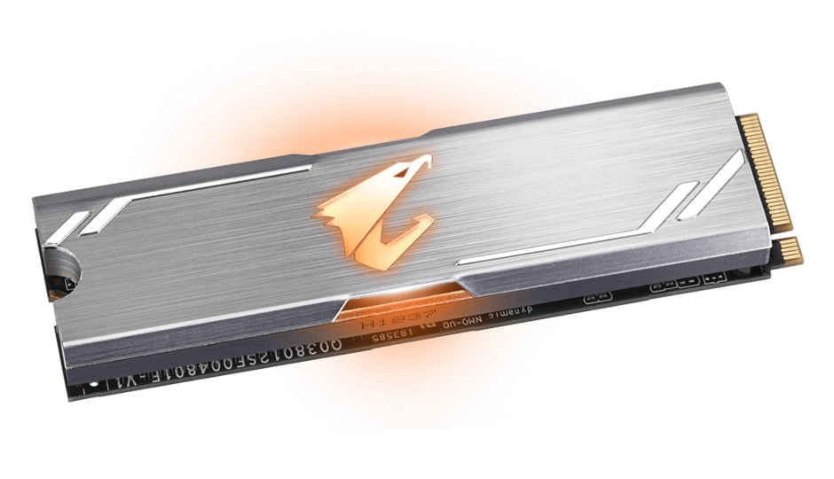 Gigabyte NVMe based PCIe Gen3 X4 AORUS RGB SSD announced at CES 2019