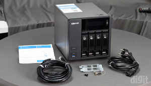 QNAP TVS-471 Turbo vNAS Unboxing