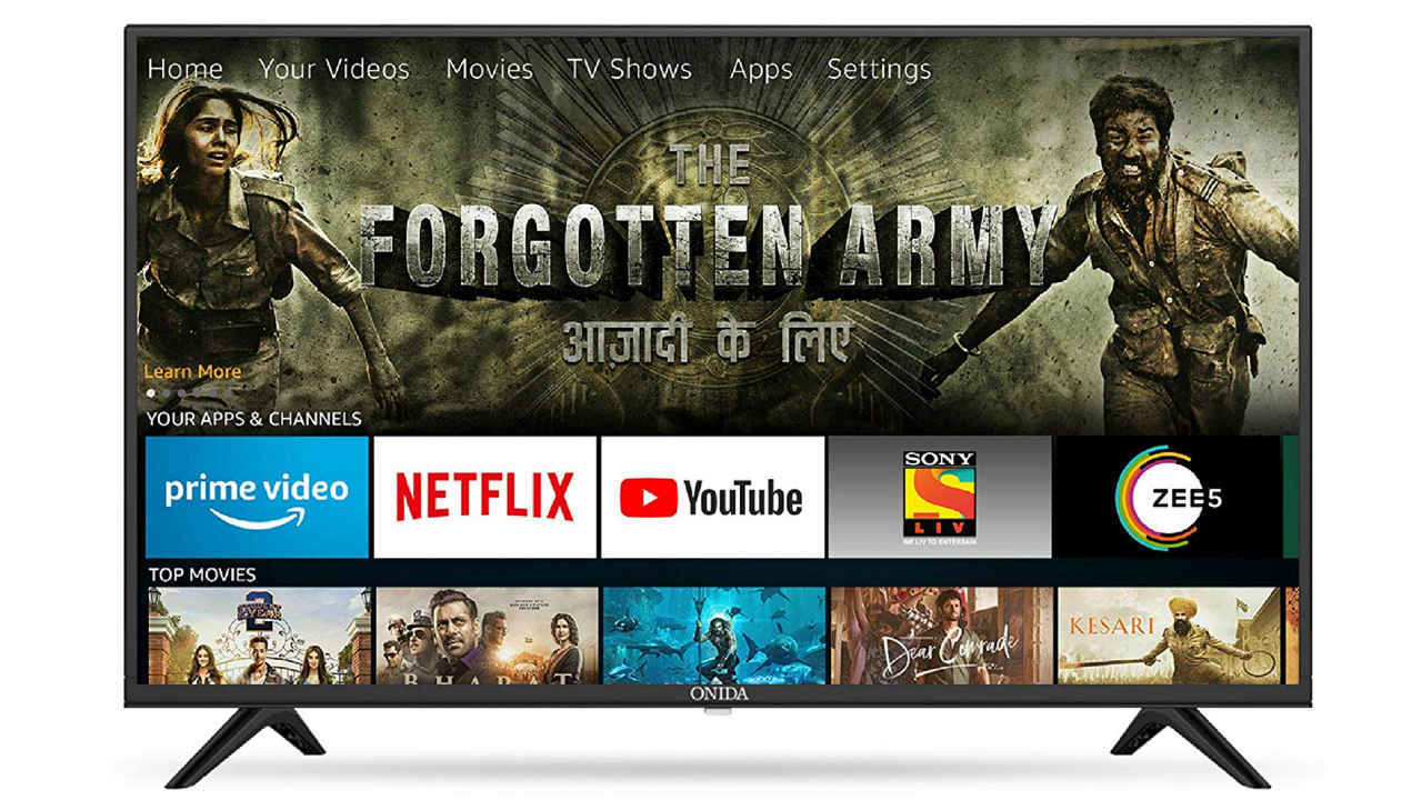 Onida 43-inch Full HD Smart TV – Fire TV Edition Review : A fantastic TV for panel performance and smart capabilities