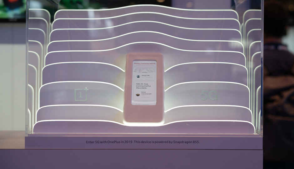 OnePlus 5G prototype showcased at MWC 2019