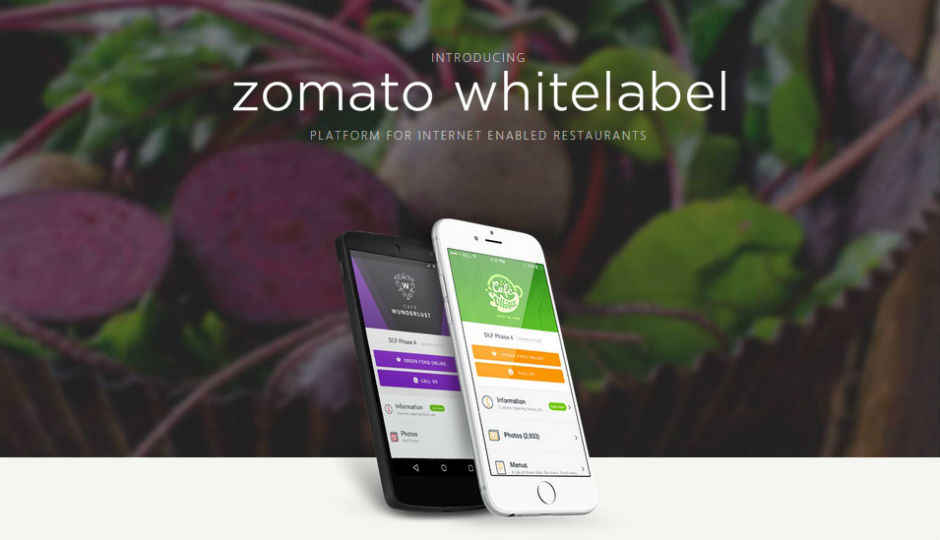 Zomato Whitelabel will allow restaurants to easily create apps for mobile