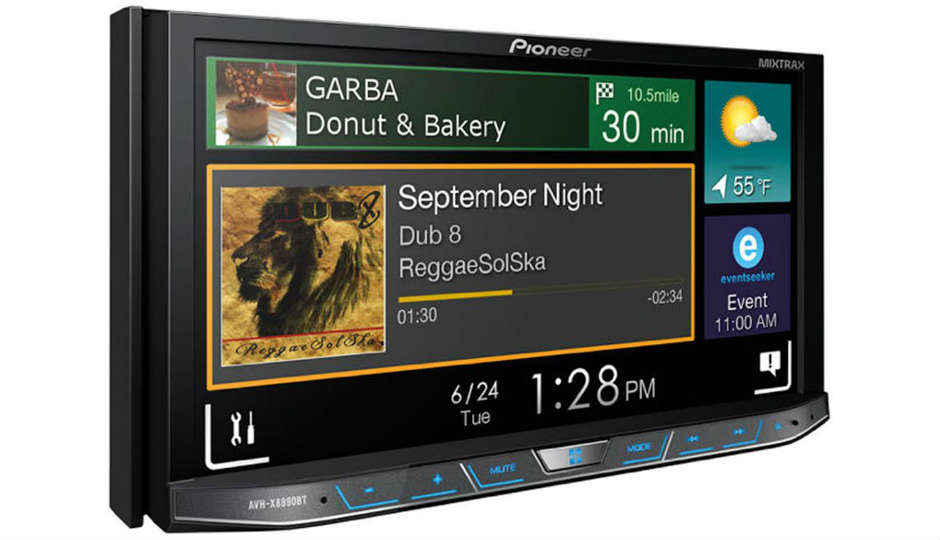 Pioneer AVH-X8890BT touch screen car stereo launched at Rs. 39,990