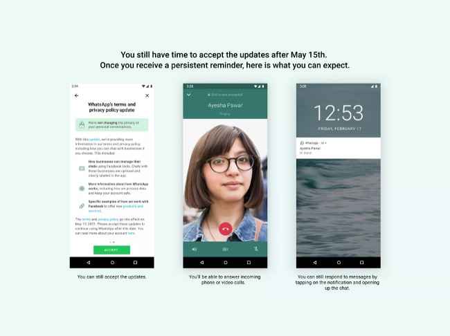 WhatsApp’s updated privacy policy is set to come into effect from May 15 