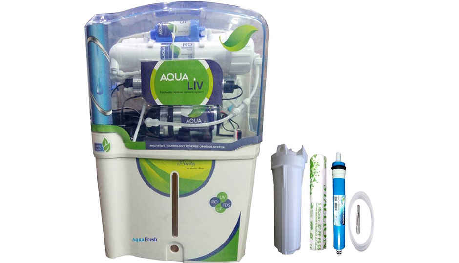 Aqua Fresh Aqua Liv 12 L RO + UV + UF + TDS Water Purifier (White)