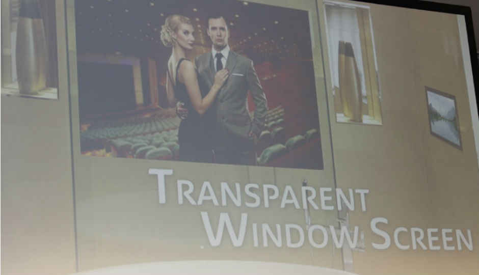 CES 2015: Panasonic announces transparent window displays
