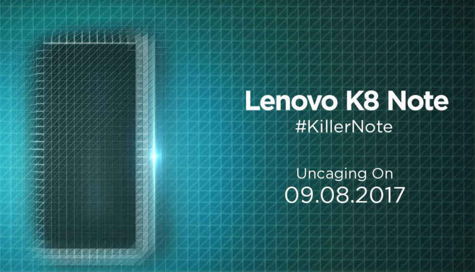 Lenovo K8 Note India launch today: Everything you need to know