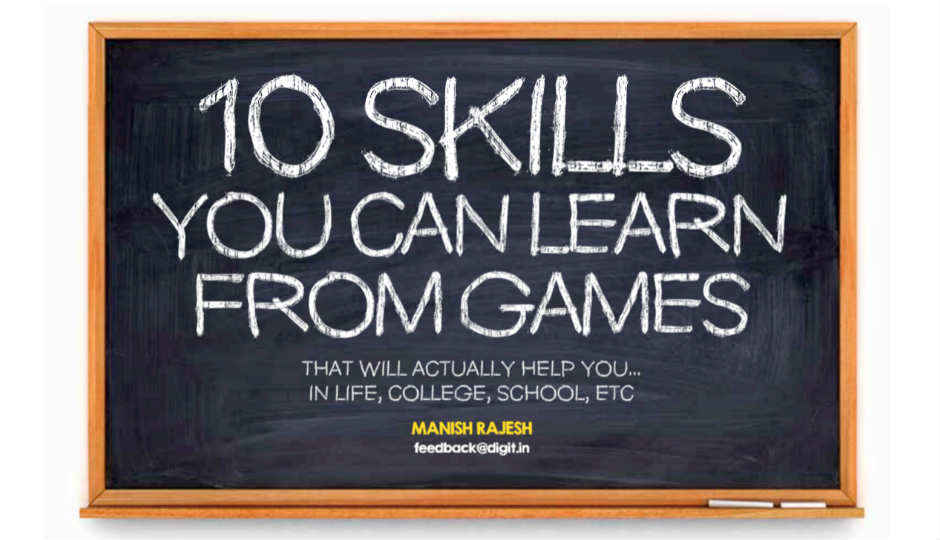 10 skills you can learn from games