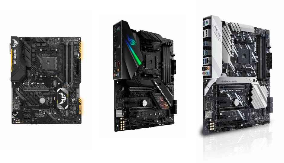 ASUS AMD X470 Series motherboards launched starting at Rs 12,200