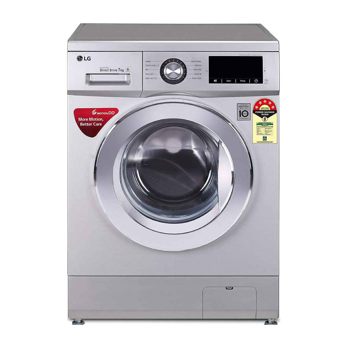 LG 7  Fully Automatic Front Load Washing Machine White (FH0B8QDL22)