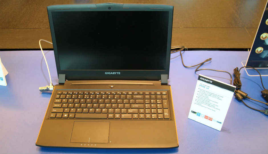 Computex 2015: Gigabyte shows off its new gaming laptops Computex 2015: Gigabyte shows off its new gaming laptops
