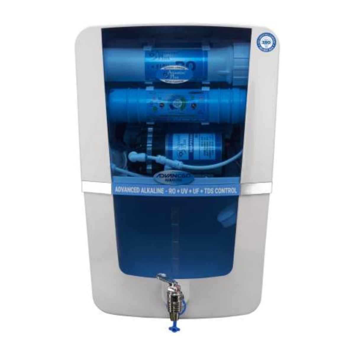 Aquatec Plus Advanced Alkaline 12 L RO + UV + UF + TDS Water Purifier 
