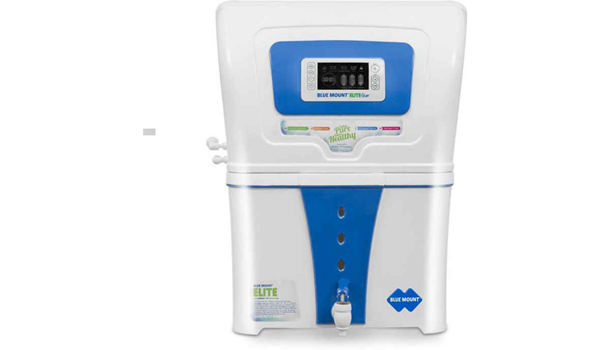 Blue Mount Elite Star Alkaline ro 18 L RO + UF Water Purifier (Blue, White)