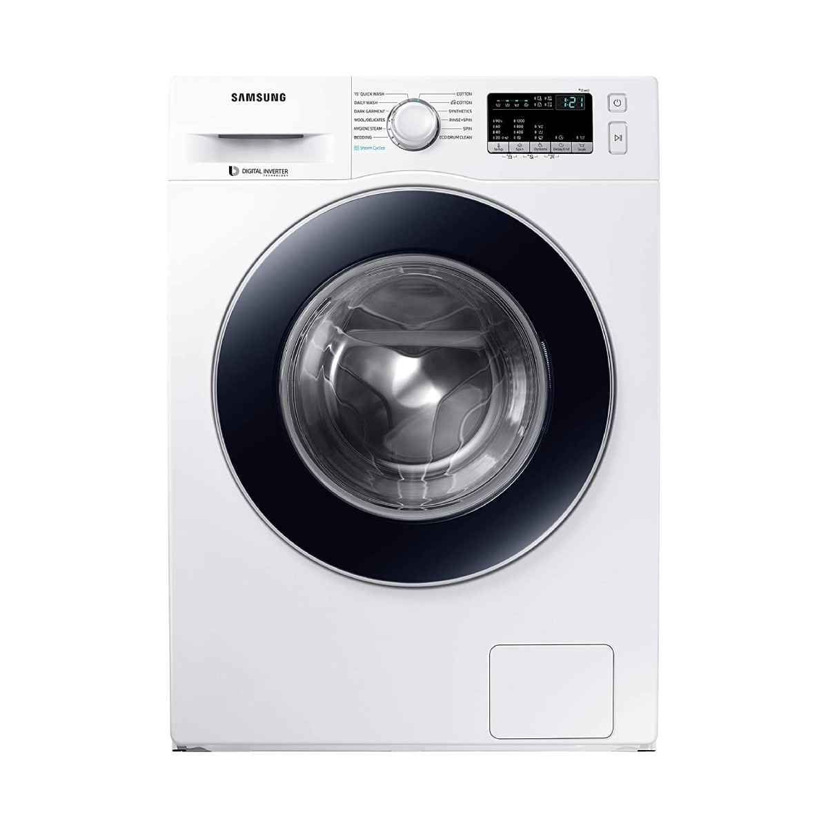सॅमसंग 7 kg Fully Automatic Front Load Washing Machine with In-built Heater White  (WW70J42E0KW/TL) 