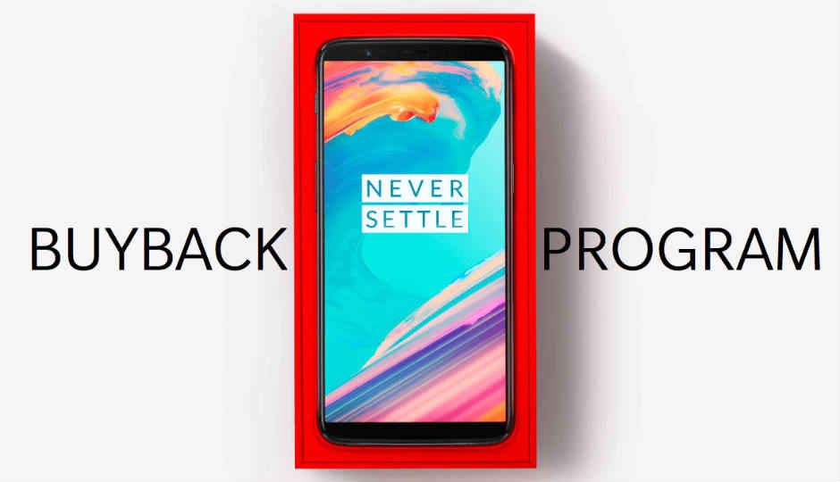 OnePlus India will buyback your old smartphone in exchange for discounts on OnePlus 5T