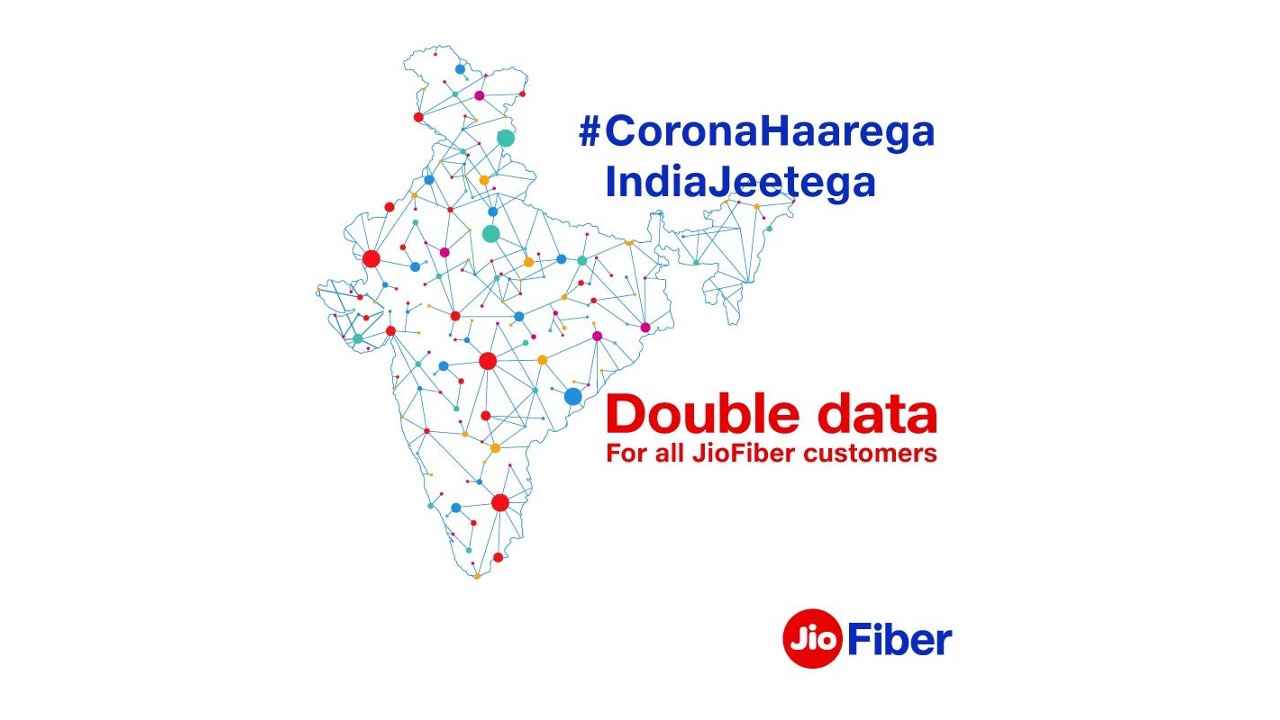 Reliance JioFiber users now getting double data benefits with annual subscriptions