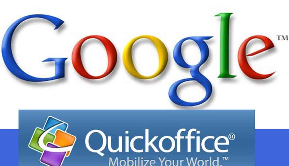 Google planning to pull out QuickOffice from Play Store