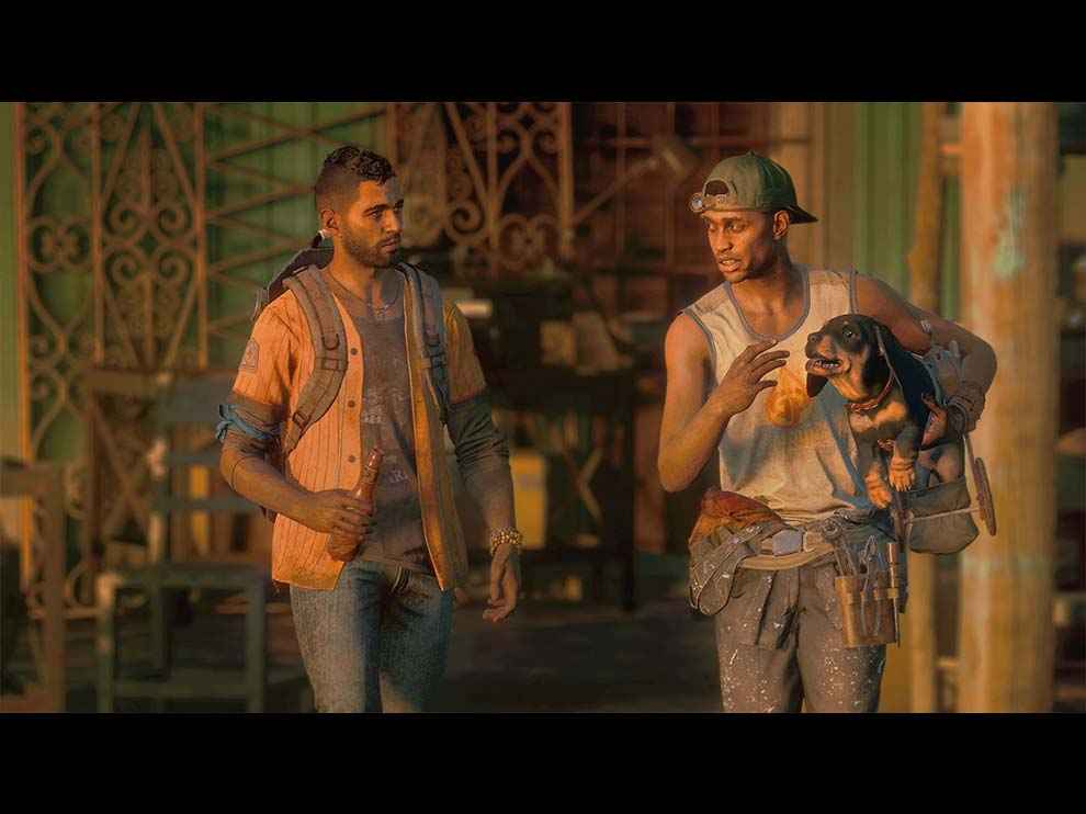 Far Cry 6 gameplay leak reveals dog, crocodile animal companions