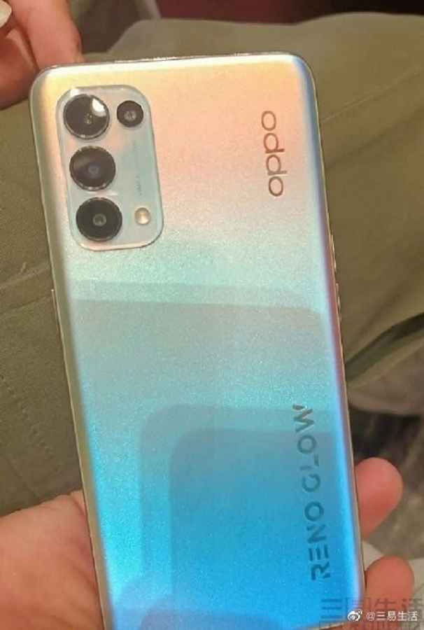 Oppo Reno 5 Series back leaked