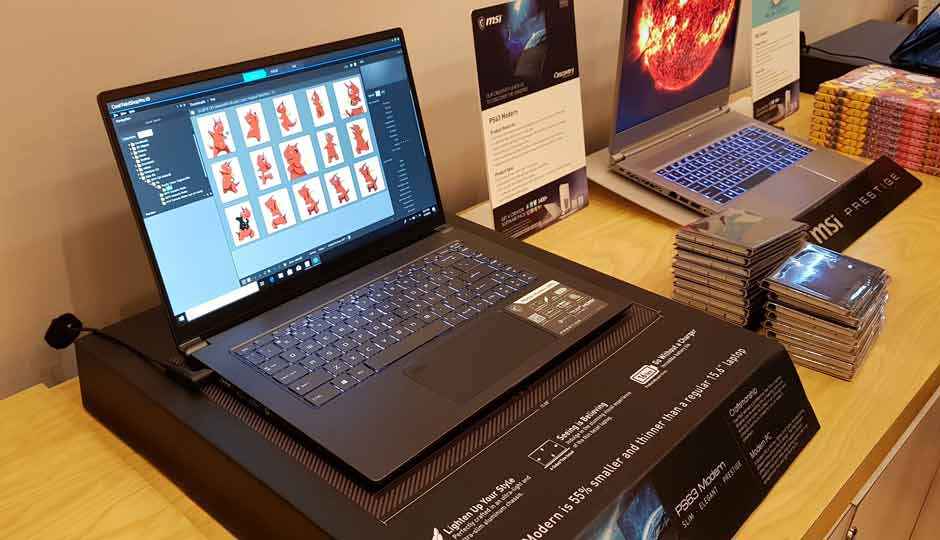 CES 2019: MSI Prestige PS63 Modern, developed in collaboration with Discovery Channel