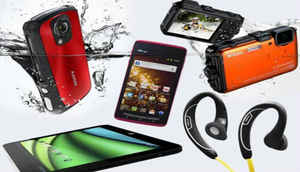 हे आहेत आकर्षक असे वॉटरप्रुफ गॅजेट्स, जे पाण्यात भिजले तरी होत नाही खराब