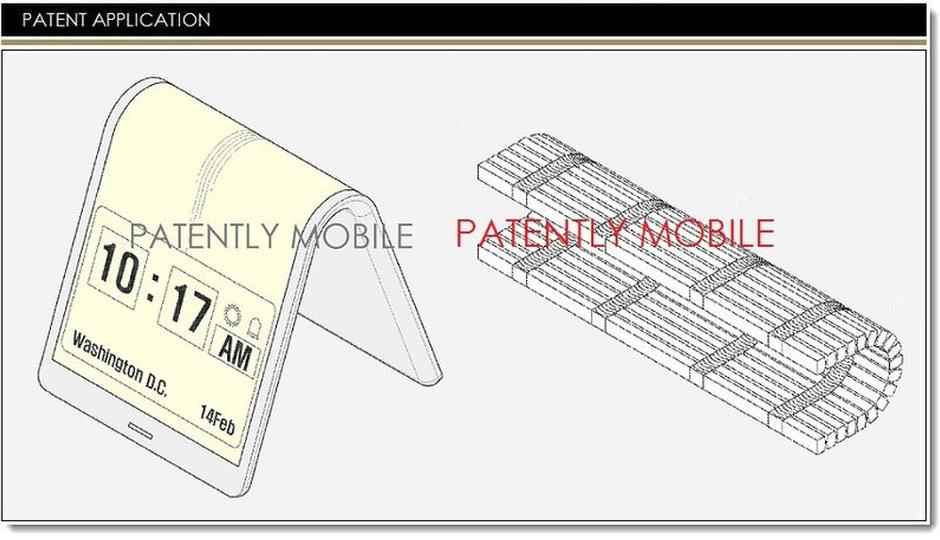 Samsung’s new patent reveals foldable displays